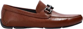 Ferragamo Parigi Gancini Ornament Driver, Size 5.5 EE