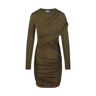 Isabel Marant Dames, Jurken, Groen, Maat: M Zijde