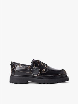 Tommy Hilfiger Archive Cleat Leather Boat Shoes