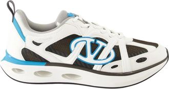 Valentino Garavani VLogo Easyjog - Heren - Sneakers - Veelkleurig - 42 EU - Leer - Schoenen