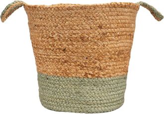 LR Home Color Block Jute Basket