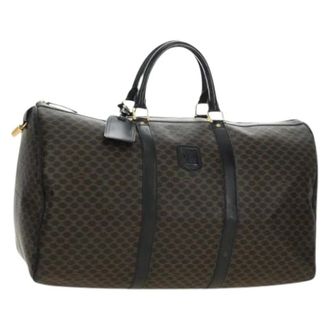 Celine Pre-owned Weekend Bags, female, Brown, Size: ONE SIZE Pre-owned Vintage Boston Bag