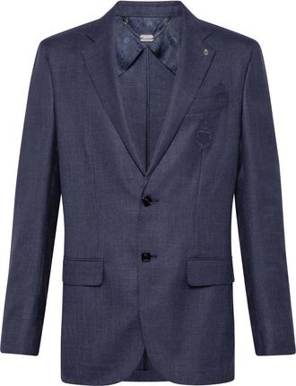 Billionaire Boys Club Blazer Crest - Heren - Blazers - Blauw - L - Katoen - Jassen