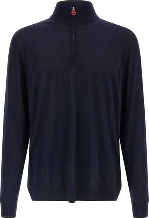 Kiton Hombre, Jerseys, Azul, Talla: L