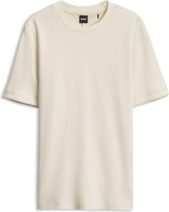 BOSS T-shirt crafted from a cotton-wool blend
