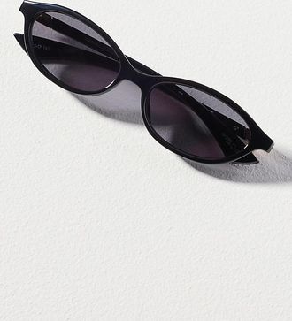 Le Specs Duskfall Small Oval Sunglasses