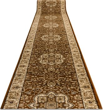 RugsX Rugsx - Passatoia Heat-set Royal Agy 0521 Marrone 120 Cm Brown 120x770 Cm