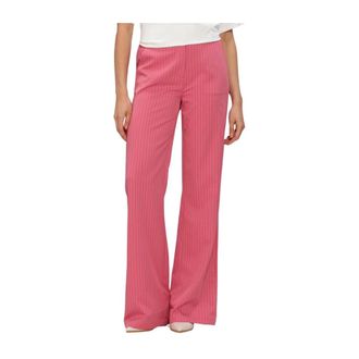 Ydence Pants Ren&eacute;e Tall - Dames - Wijde Broeken - Roze - M - Broeken