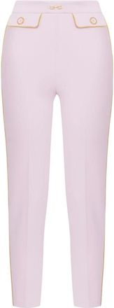 Elisabetta Franchi Mujer, Pantalones, Rosa, Talla: L