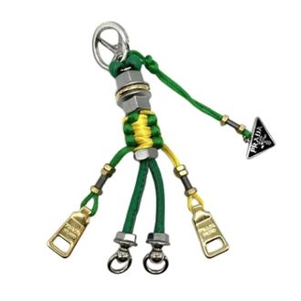 Prada Pre-owned Handtas Charm - Dames - Pre-owned - Veelkleurig - Maat: ONE Size Leer