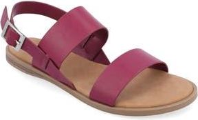 Journee Collection Lavine Sandal - Wide Width in Raspberry at Nordstrom Rack, Size 7.5