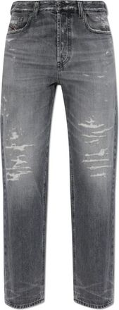 Diesel Jenasy 1988 D-Ark Jeans - Dames - Loose Fit Jeans - Grijs - W27 L32 - Katoen - Jeans