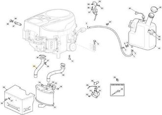 STIGA Sports Ro(st650) Racor De Escape Derecho Original Stiga - 118738288/0