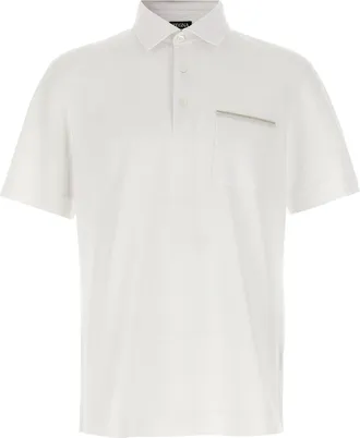 Ermenegildo Zegna Piqué Polo Shirt