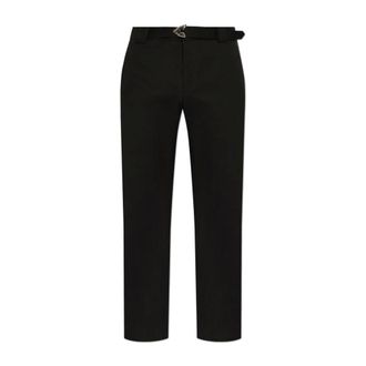 Alexander McQueen Hombre, Pantalones, Negro, Talla: S
