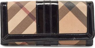 Burberry Portafoglio con motivo Vintage Check - Toni neutri