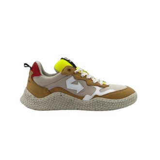 ID.EIGHT Id.eight, Schoenen, Dames, Veelkleurig, 37 EU, Polyester, Hana sneakers in Cream/Cappuccino/Geel