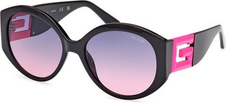 Guess GU7917 74T Womens Sunglasses Black Size 56