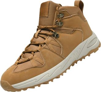 Generic Mens Non Slip Hiking Shoes, Hiking Shoes For Men Waterproof Outdoor Walking Sneakers With Non Slip Sole Lightweight Trekking Camping Trainers Classic 