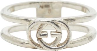 Gucci Silver Silver 925 Band Ring (Pre-Owned)