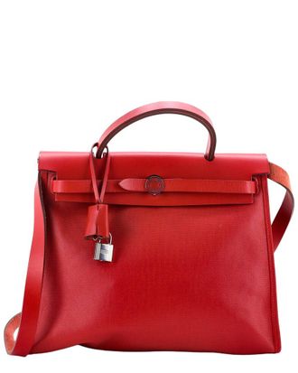 Herm&egrave;s Herbag Zip Berline Vache And 31 (Authentic Pre-Loved)