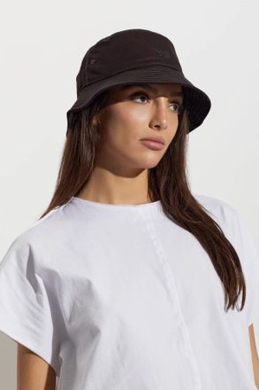 Yohji Yamamoto Bucket Hat, Unisex, Burgundy
