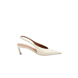 Aldo Castagna Sidney-55 Slingback Pump - female - Aldo Castagna - Pumps - Beige - 5 1/2 UK - Shoes