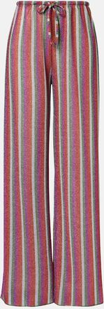 Os&eacute;ree Os&eacute;ree Lumi&egrave;re striped wide-leg pants