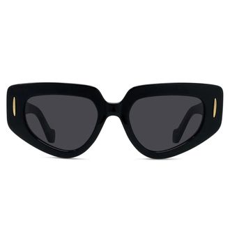 Loewe Anagram Black Geometric Sunglasses