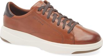 Cole Haan Grandpro Tennis 2.0 Sneaker in British Tan /Dark Chocolate at Nordstrom, Size 10.5