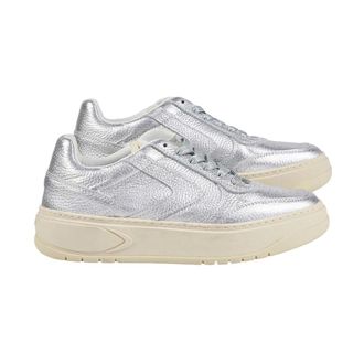 Valsport Sneakers, female, Gray, 6 UK, Metallic Silver Hype Trainers