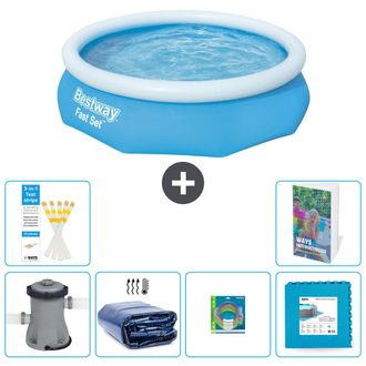 Bestway Piscina Bestway Fast Set Redonda - 305x76 Cm - 7-piezas S229