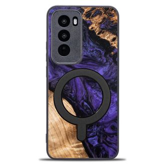 OEM Custodia Bewood Unique Per Oppo Reno 12 Pro 5g - Viola Con Magsafe