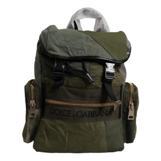 Dolce & Gabbana unisex, Tassen, Groen, Maat: ONE Size Katoen