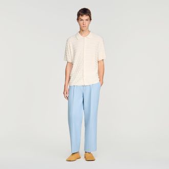 Sandro Terry knit cardigan