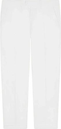 Dondup Straight Trousers, male, White, Size: W34 White Pablo Pants