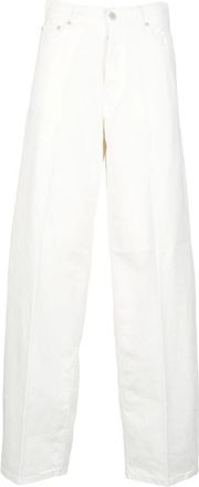 Haikure Straight Jeans, female, White, Size: W24 White Twill Jeans