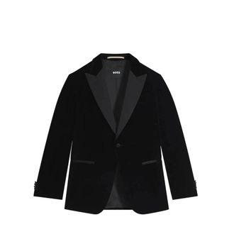 HUGO BOSS Blazers, male, Black, L, H Hutson 254 Tux Jacket