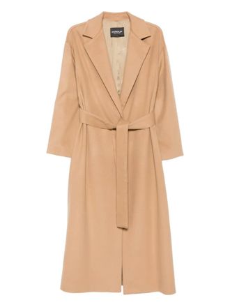 Dondup belted lapels coat - Neutrals
