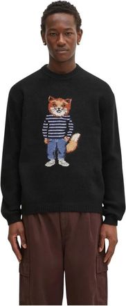 Maison Kitsun&eacute; Uomo, Maglie, Nero, L, new