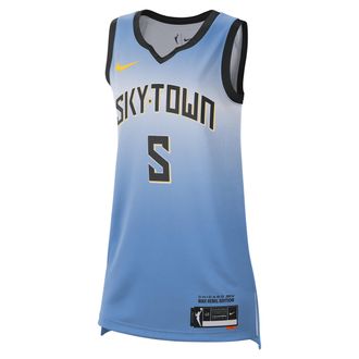 Nike Angel Reese Chicago Sky 2024 Rebel Edition Nike Womens Dri-FIT WNBA Victory Jersey in Blue | FN0701-464