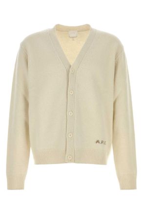 A.P.C. Beige Regular Cardigans
