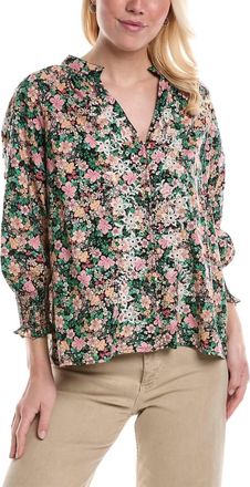 Johnny Was Rebekah Poplin Blouse In Multi
