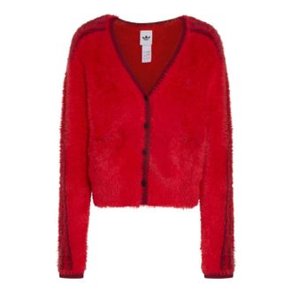 adidas (WMNS) adidas CNY Cardigan Asia Sizing Red KT3171