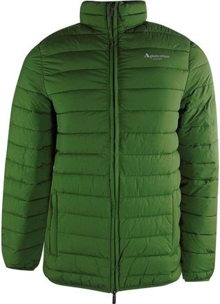 Aquascutum Heren Mock Neck Active Gewatteerd Jasje (Leger Groen)