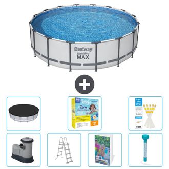 Bestway Piscina Bestway Steel Pro Max Redonda - 488x122 Cm - 8-piezas S532
