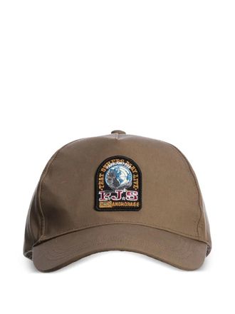 Parajumpers logo-patch baseball cap - Brown
