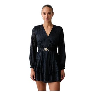 Guess Clarisse Mini-jurk - Dames - Jurken - Blauw - Maat: XS Viscose