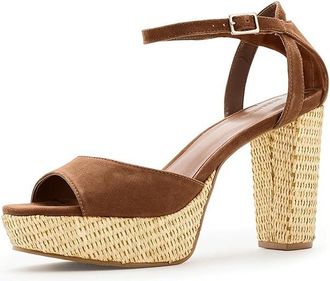 Bernardo Valeria Womens Sandals Almond : 7.5 M, Leather