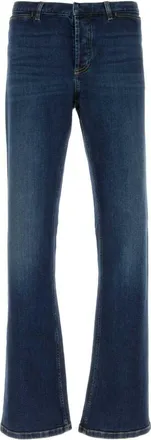 Gucci Blue Mid Rise Jeans